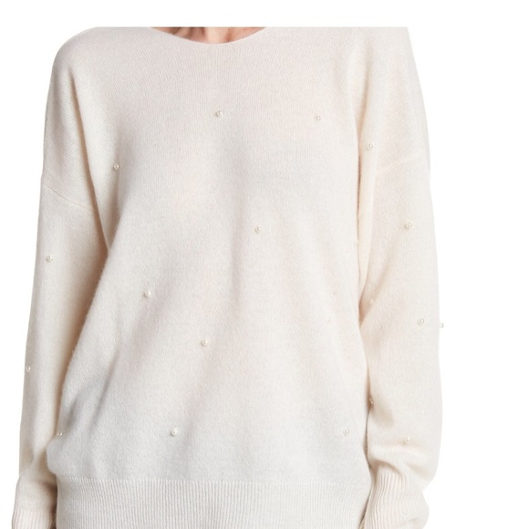 Wildfox Sweaters - NWT WILDFOX GORGEOUS cashmere and pearl sweater!